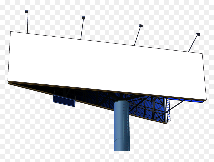 Billboard Png Free Image - Transparent Bill Board Png, Png Download - blank billboard png