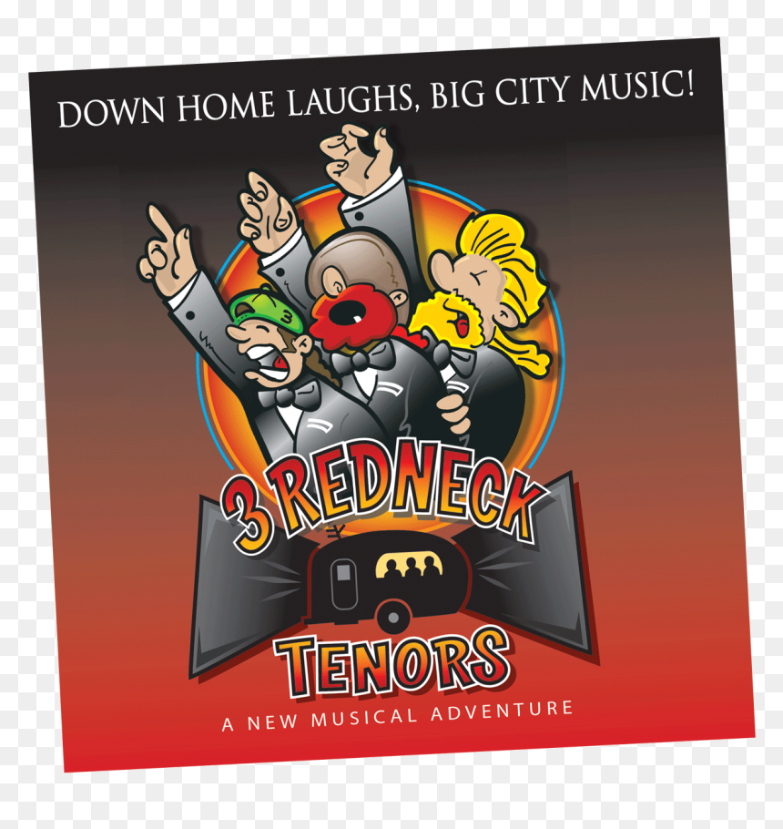 3 Redneck Tenors, HD Png Download - cartoon city png