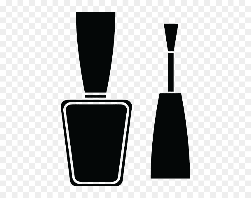 Nail Polish Icon Png, Transparent Png - beauty icon png