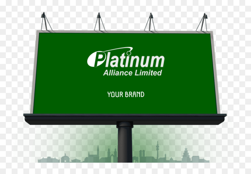 Billboard Advertisement Branding Platinum Alliance - Billboard, HD Png Download - blank billboard png