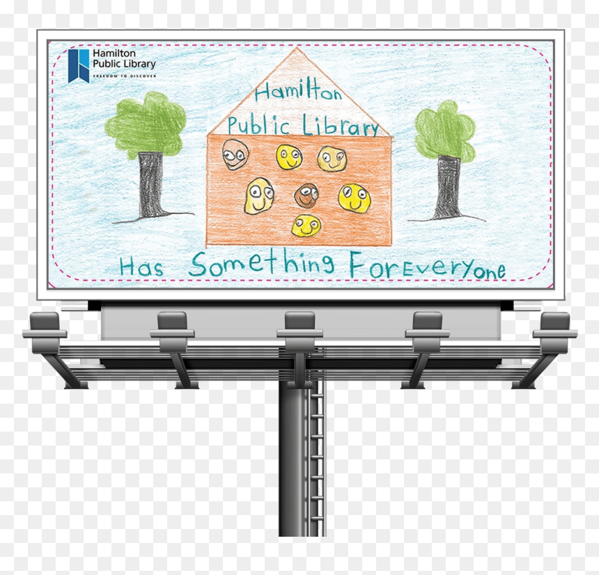 Billboard Illustration Png, Transparent Png - blank billboard png