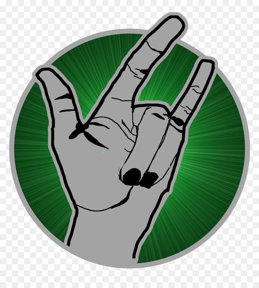Cartoon, HD Png Download - rock hand png