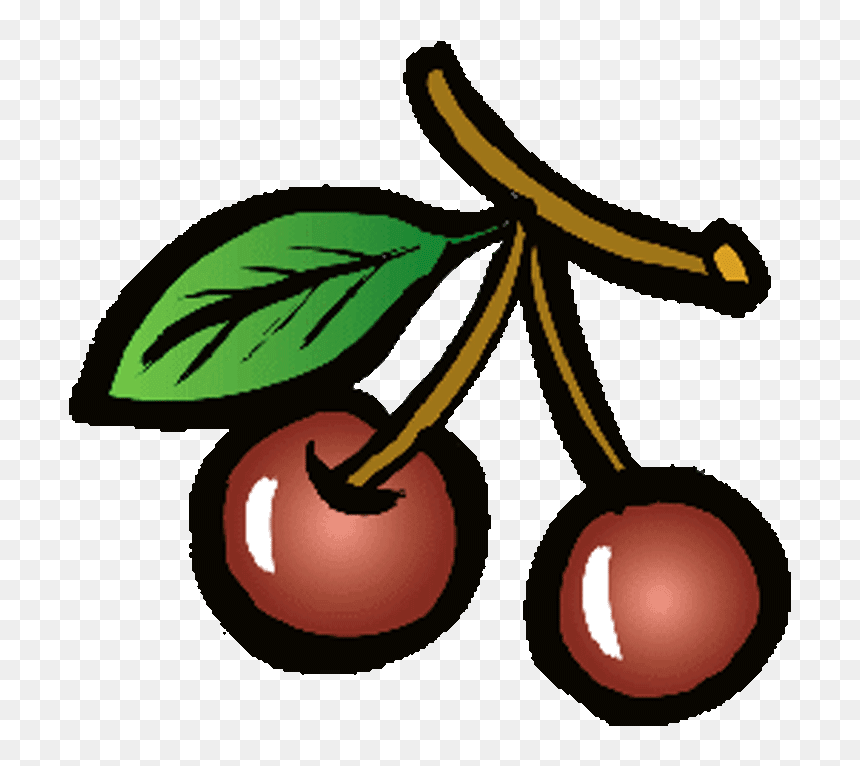 Cherry Clipart Blueberry, HD Png Download - cherry clipart png