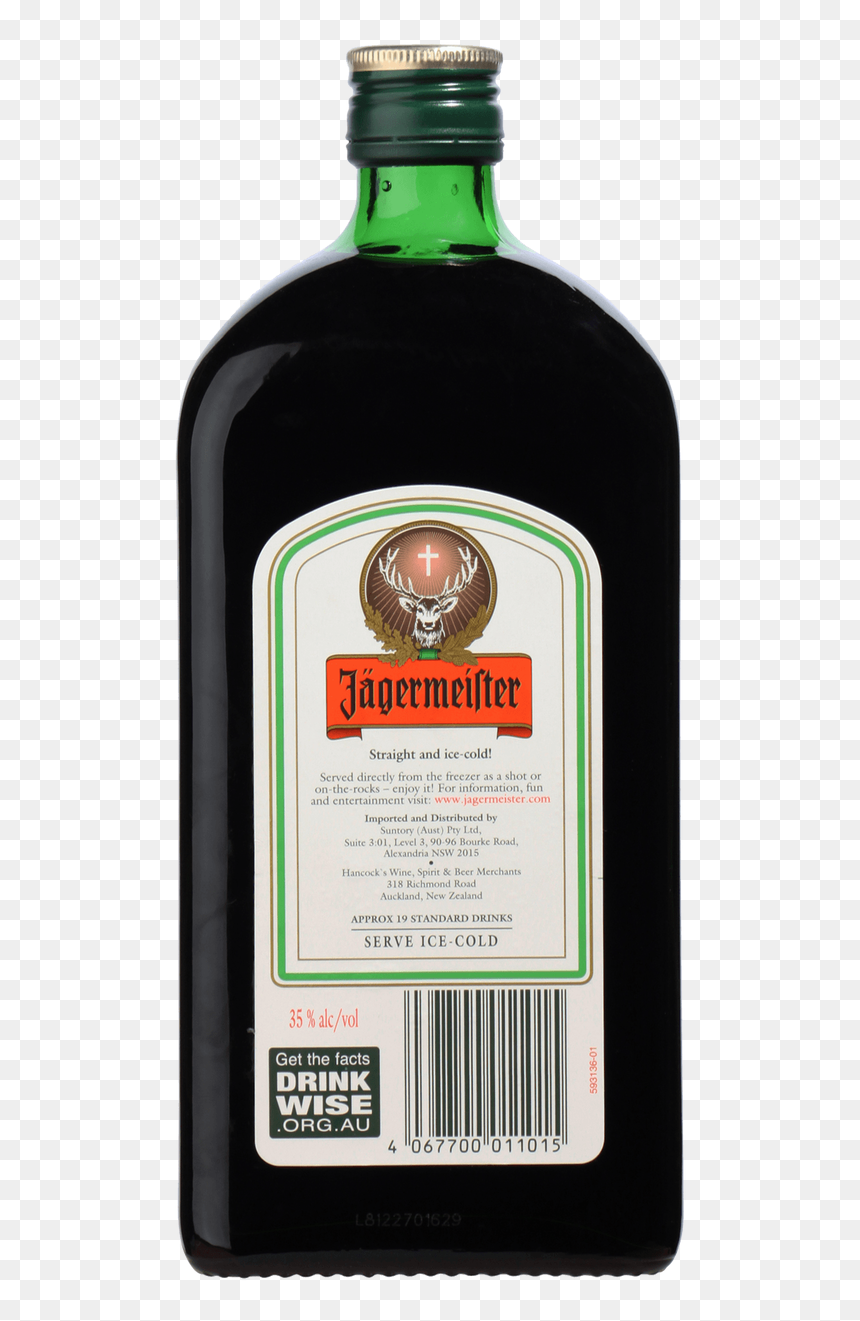 Jagermeister 700ml - Jägermeister, HD Png Download - jagermeister png