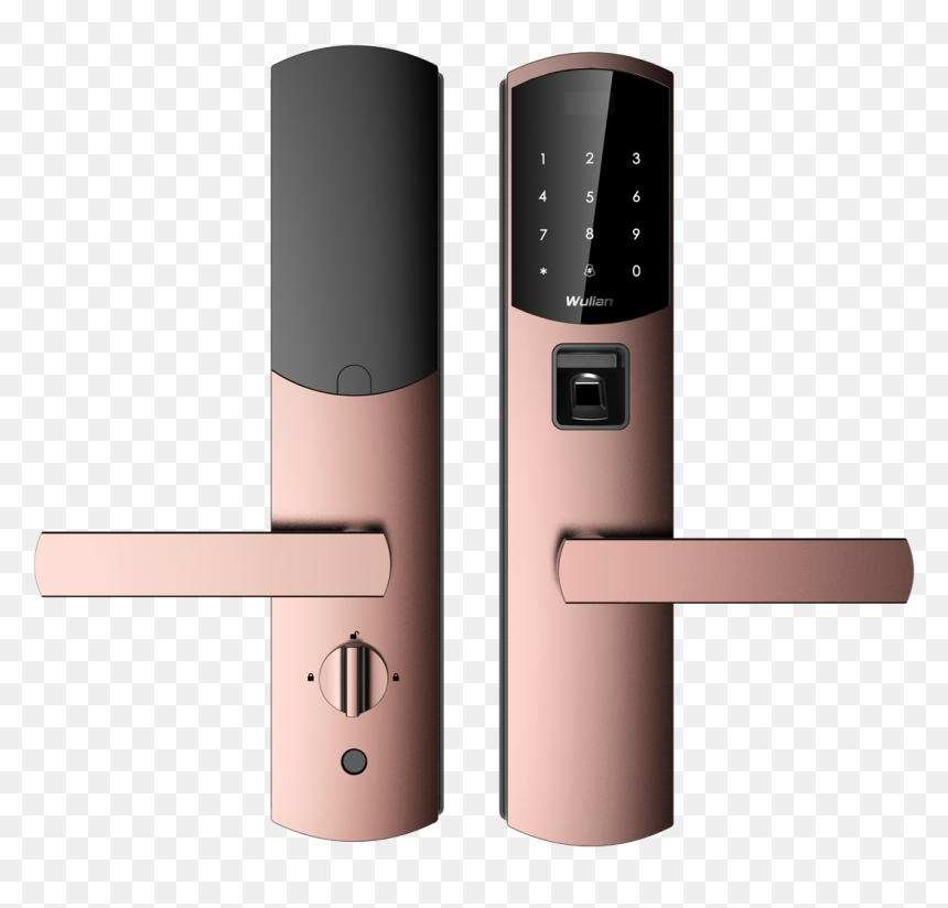 Wulian Smart Retina Door Lock, HD Png Download - lock.png