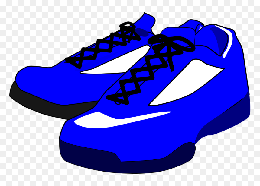 Transparent Shoes Vector Png - Clipart Blue Shoes, Png Download - shoes vector png