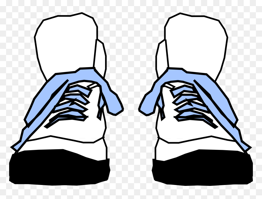 Converse Clipart Foot Wear - Sneakers Clip Art, HD Png Download - shoes vector png