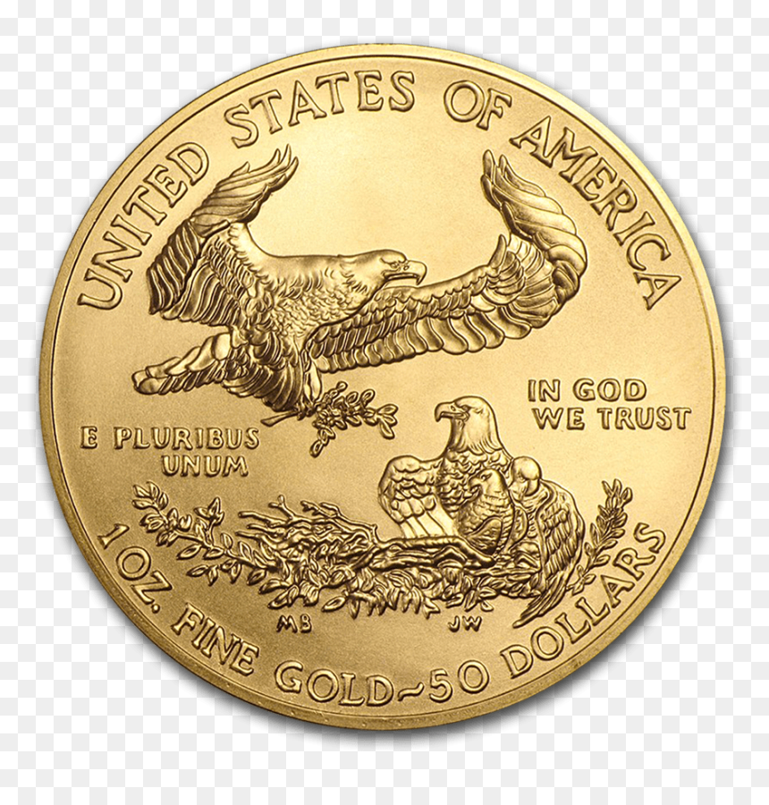 American Eagle Gold Coin, HD Png Download - 10 dollar bill png