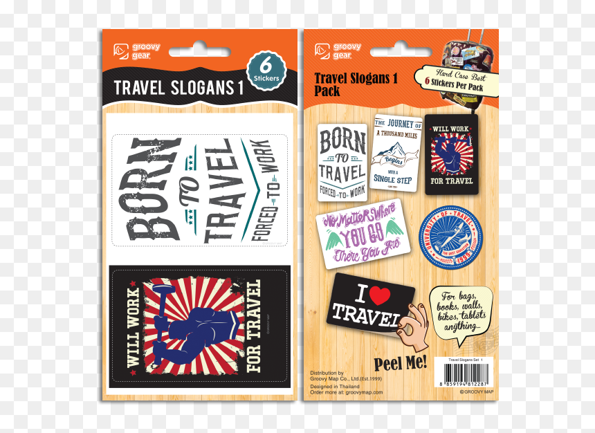 Pack Your Bags For Bangkok, HD Png Download - travel stamp png