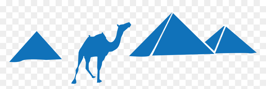 Pyramids Of Giza Clip Arts - Pyramids Of Giza Logo, HD Png Download - egypt flag png