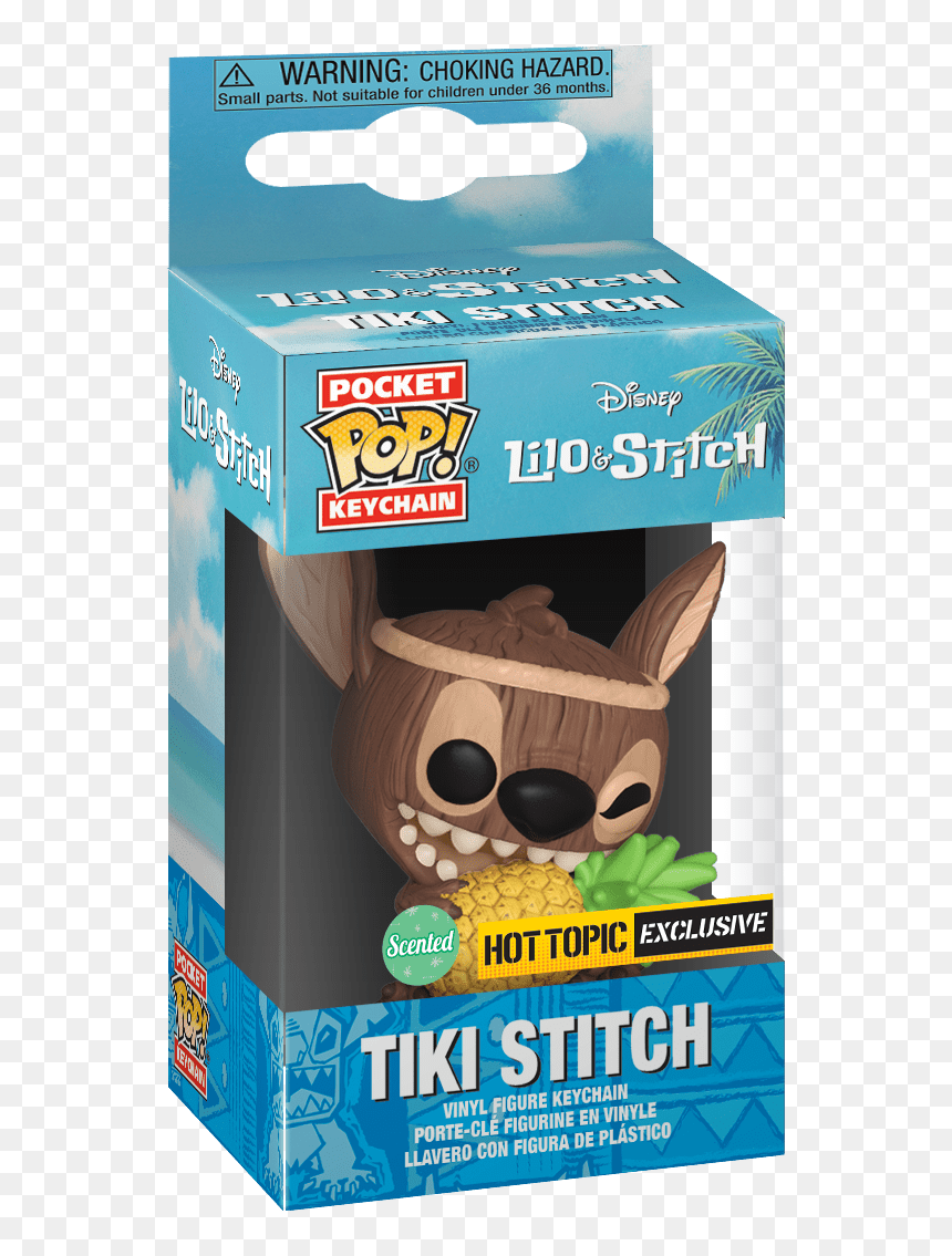 Pocket Pop Keychain Stitch, HD Png Download - disney stitch png