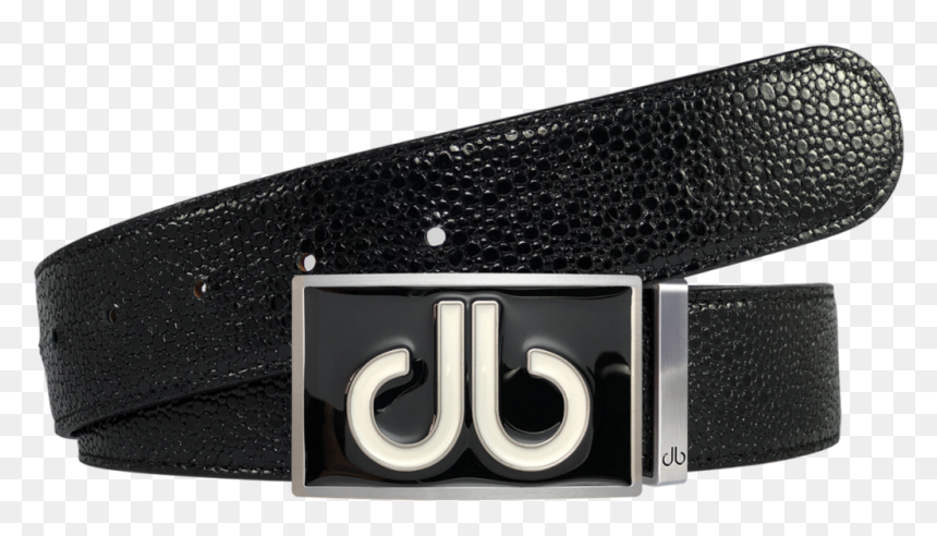 Black Stingray Texture Leather Belt - Belt, HD Png Download - leather texture png