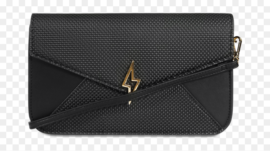 Pauls Boutique Bonita Small Shoulder Bag In Black - Coin Purse, HD Png Download - leather texture png