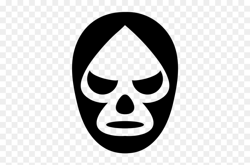 Luchador Mask Icon, HD Png Download - lucha mask png