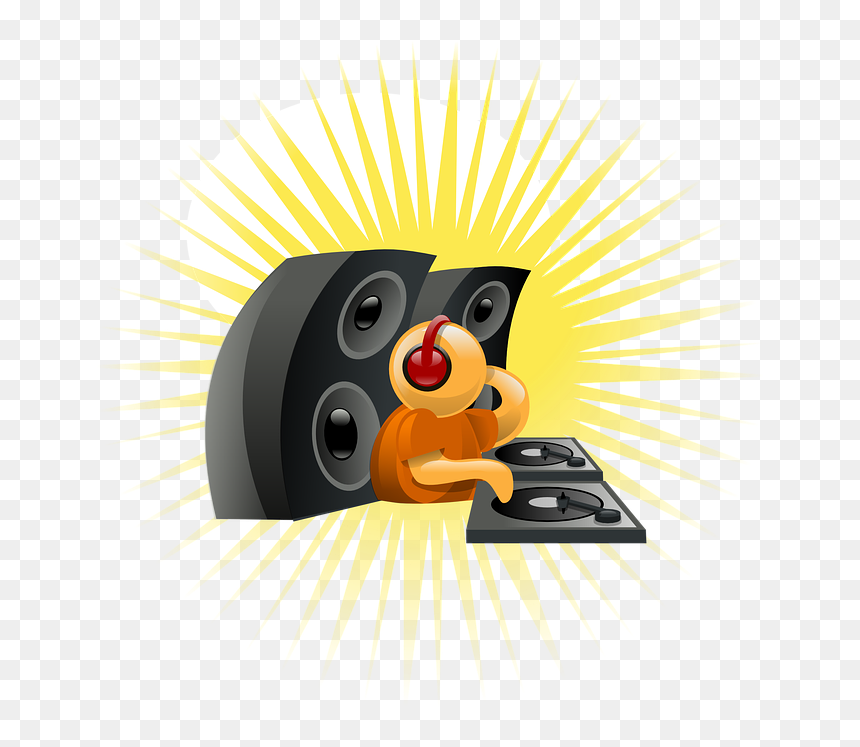 Deejay, Music, Audio, Entertainment, Turntables, Dj, HD Png Download - dj vector png