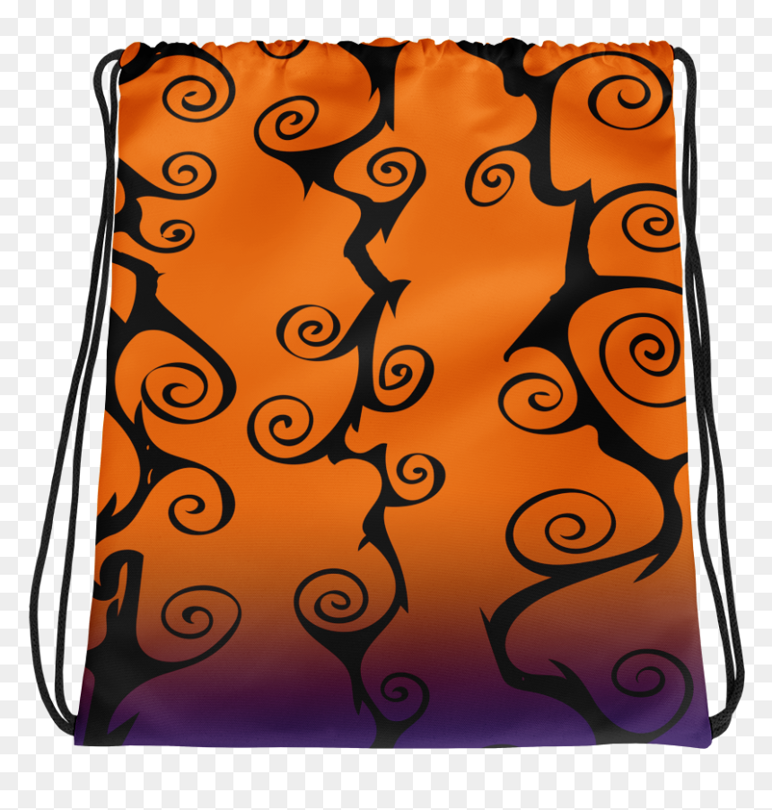 Purple And Black Nightmare Before Christmas, HD Png Download - colorful swirls png
