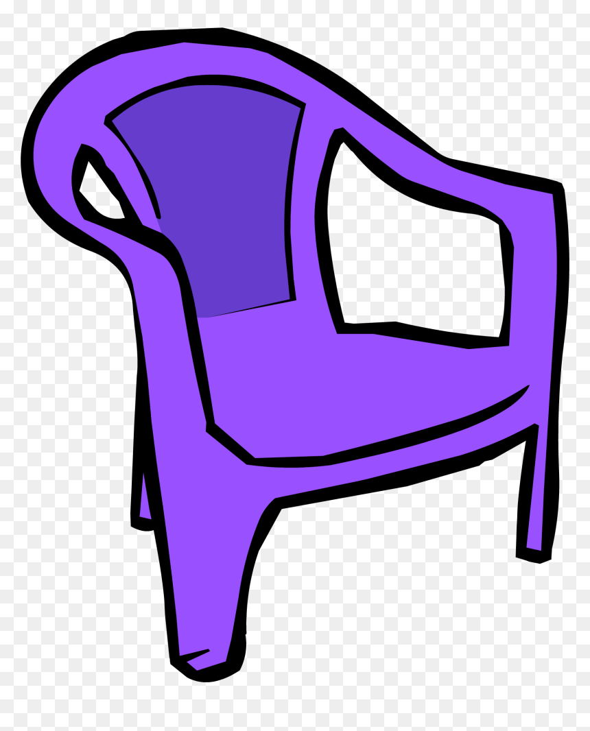 Image Plastic Png Club - Plastic Chair Clipart Png, Transparent Png - chair clipart png