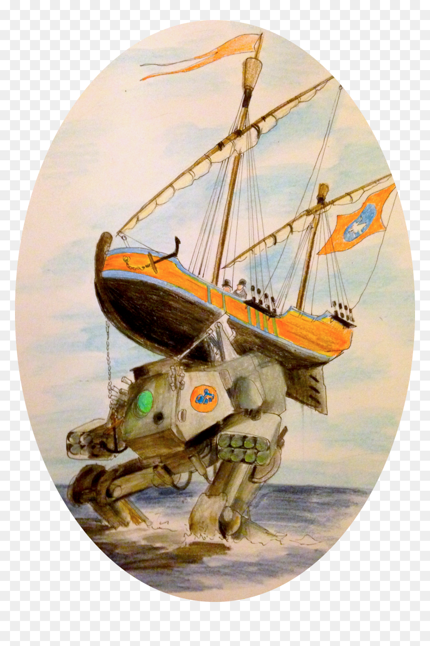 Brig, HD Png Download - giant robot png