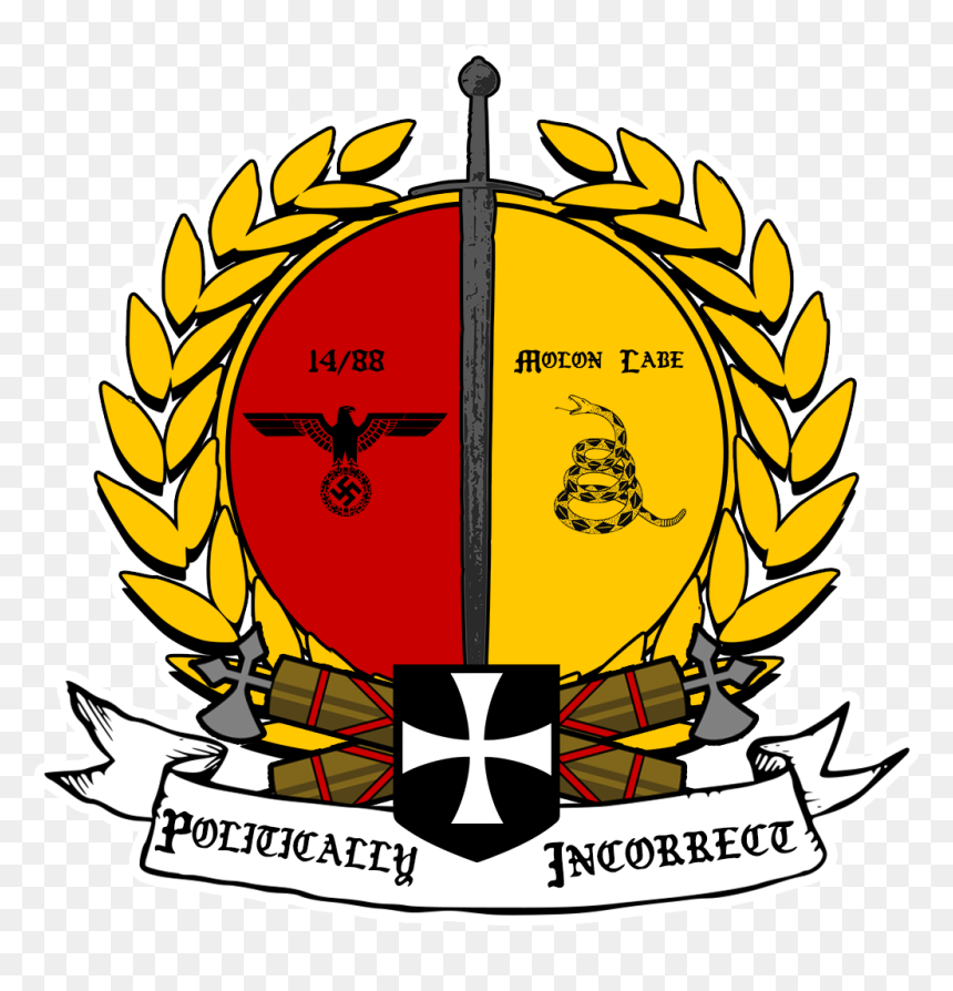 Politically Incorrect » Thread Clipart , Png Download - Pol Lrg, Transparent Png - molon labe png