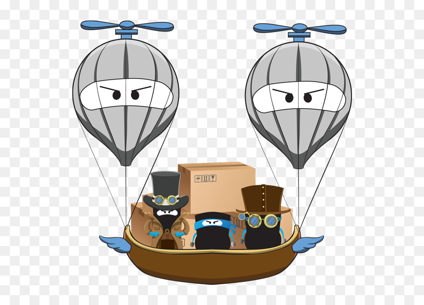 Hot Air Balloon, HD Png Download - airship png
