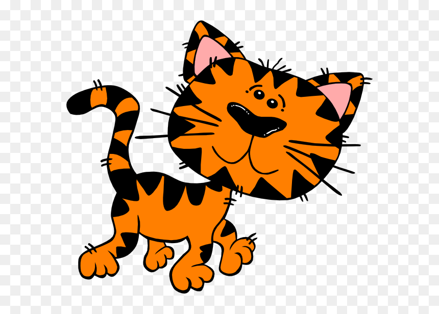Baby Tiger Clipart - Cute Tiger Clipart, HD Png Download - baby tiger png