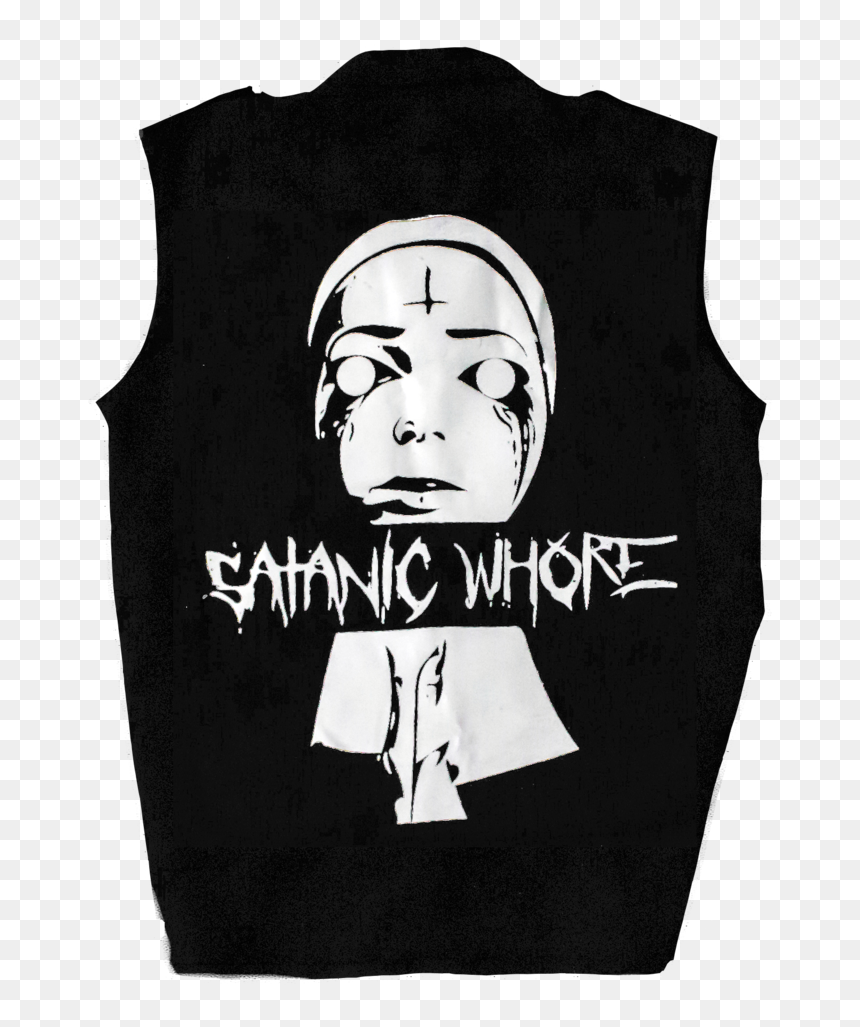 Satanic Nun Tee Shirt, HD Png Download - occult png