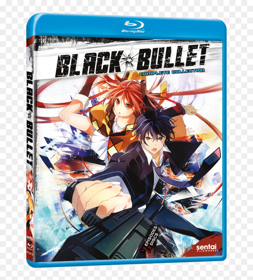 Black Bullet, HD Png Download - cartoon bullet png