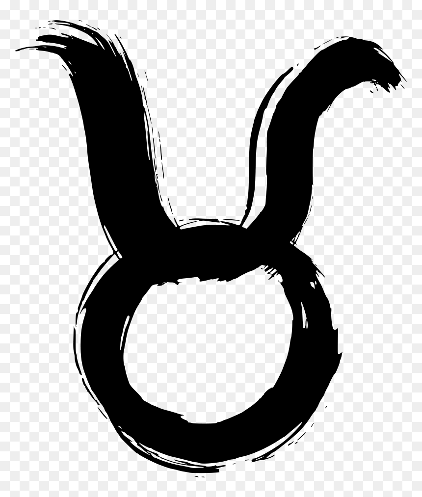 Taurus B - Scorpio And Taurus Love Tattoo, HD Png Download - zodiac wheel png