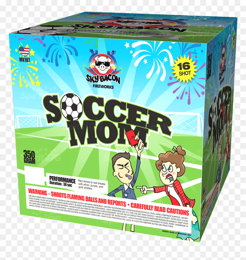 Box, HD Png Download - soccer mom png
