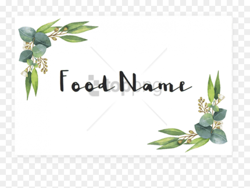 Free Png Download Baby Shower Png Images Background - Baby Shower Card Greenery, Transparent Png - baby border png