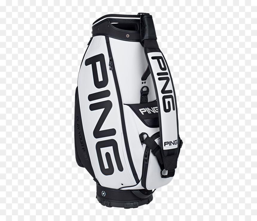 Thumbnail Of Side View Of 2017 Black / White Tour Staff - Ping Tour Staff Bag, HD Png Download - golf bag png