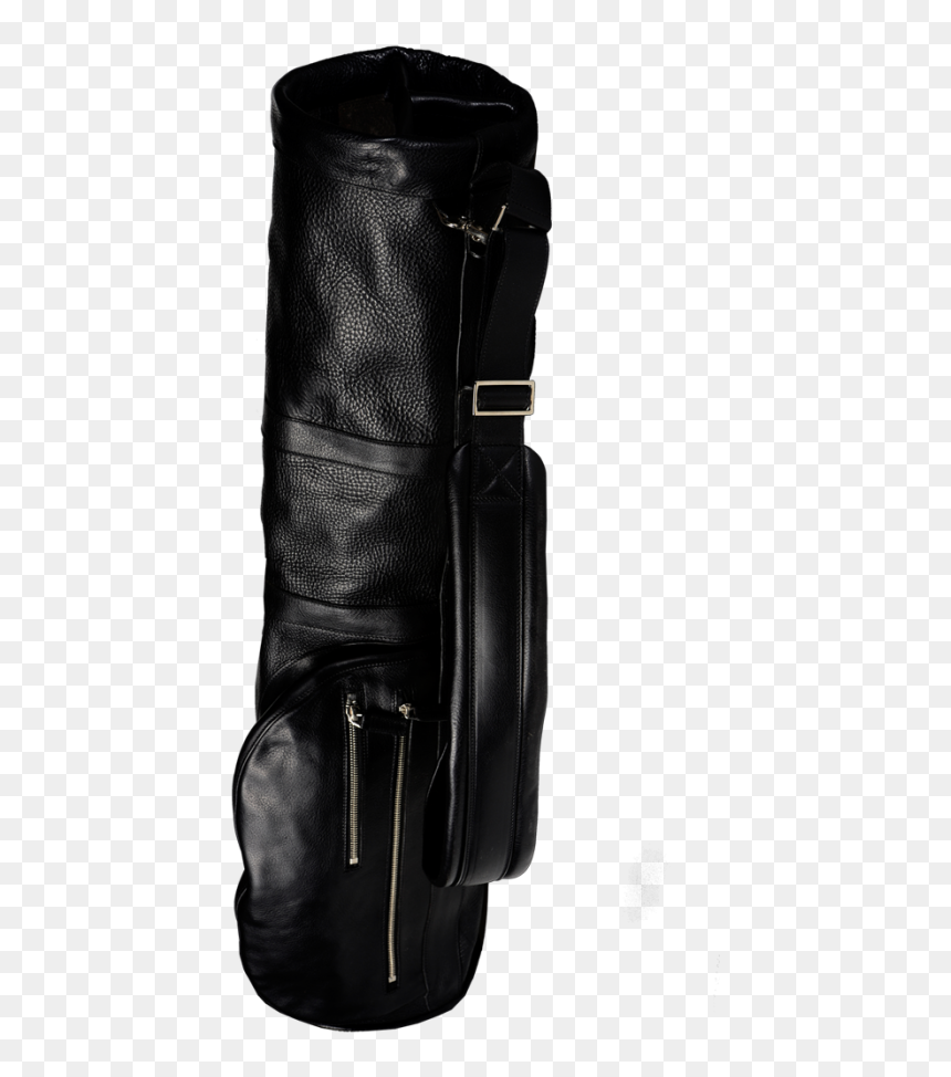 Sunday Golf Bag Black - Leather Jacket, HD Png Download - golf bag png