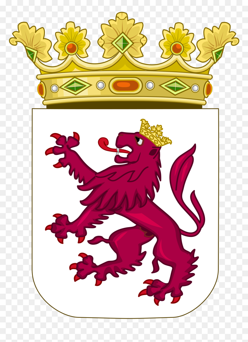 Castile And Leon Coat Of Arms, HD Png Download - shield shape png