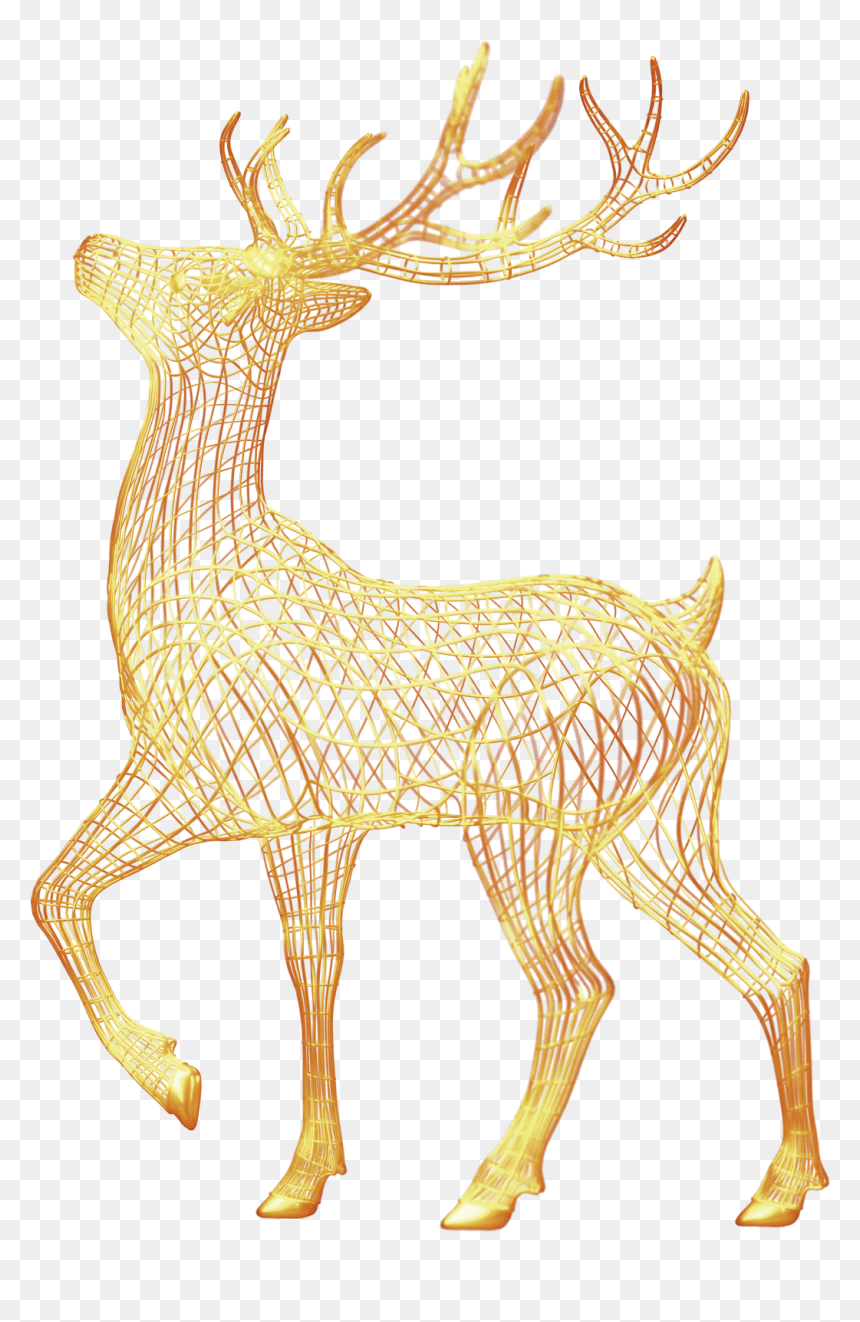 //images - Ctfassets - - Elk, HD Png Download - santa reindeer png
