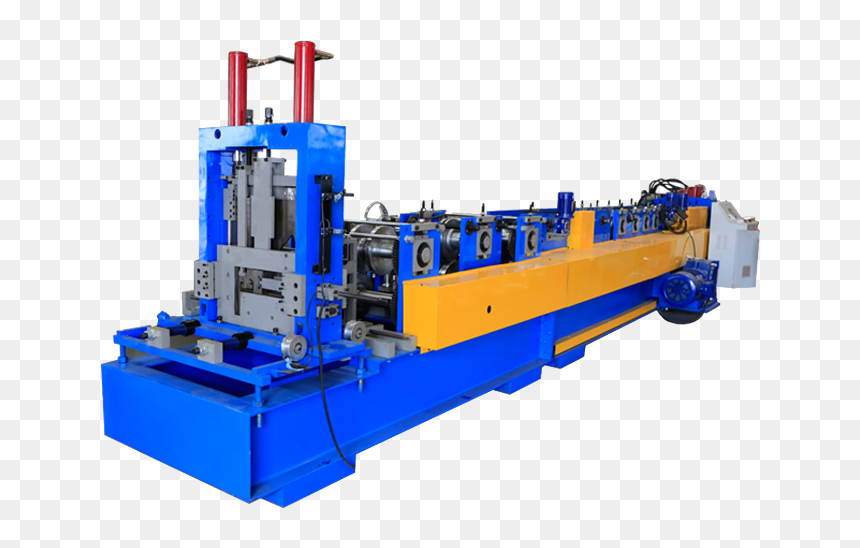 Cz Purlin Roll Forming Machine - Machine, HD Png Download - roll png