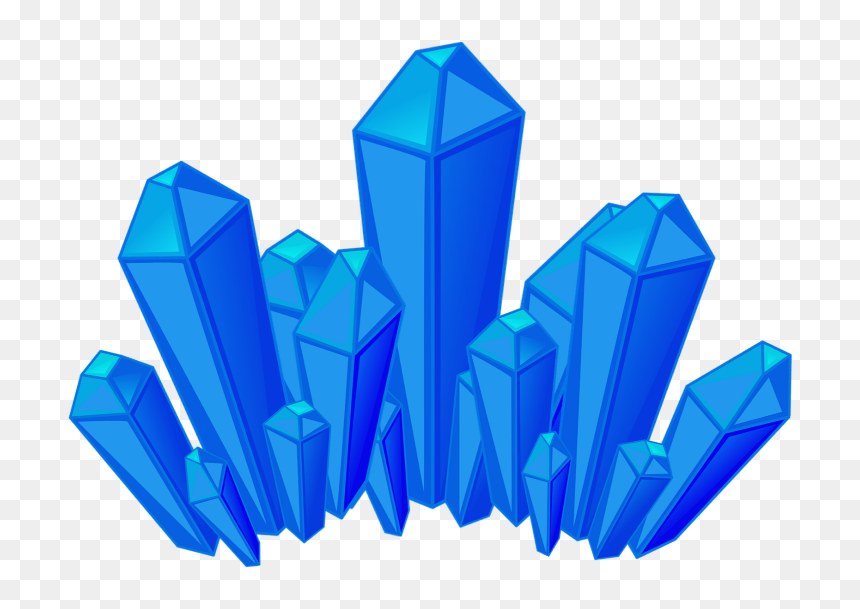 #blue #crown #diamond #jewel #gem #stone # Gemstone - Graphic Design, HD Png Download - blue crown png