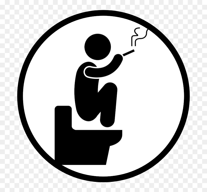 My Health Is In The Toilet - Pictogram Toilet, HD Png Download - toilet clipart png