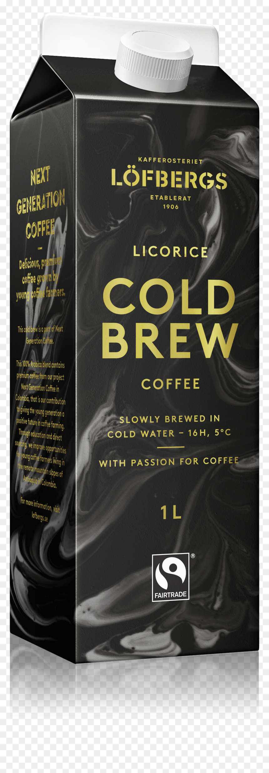 Løfbergs Cold Brew Licorice, HD Png Download - licorice png