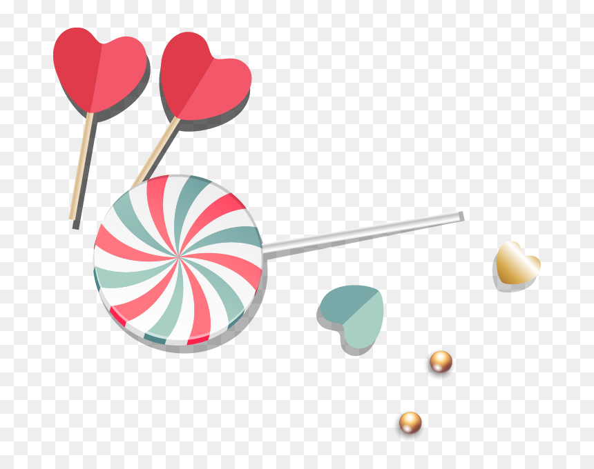 Png Baby Pacifier Clip Art Shaped Color Heartshaped - Clip Art, Transparent Png - corazon vector png