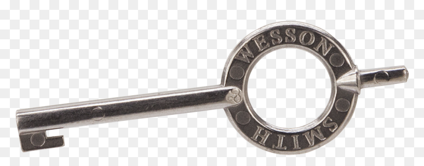 Smith And Wesson Handcuffs Double Lock Key, HD Png Download - open handcuffs png