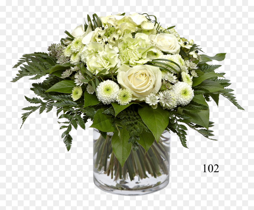 Garden Roses, HD Png Download - ramo de flores png