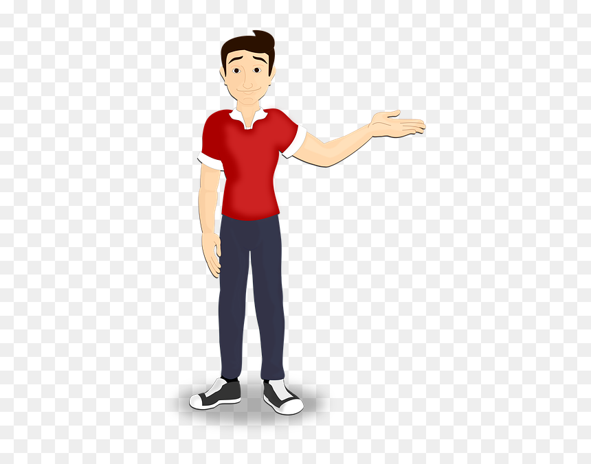 Seller, Offer, Product For Sale, Presenter, Product - Cartoon, HD Png Download - presenter png