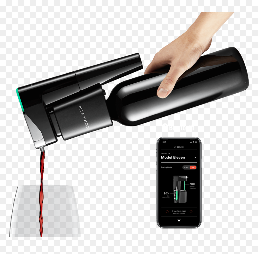 Coravin Model Eleven, HD Png Download - pouring wine png