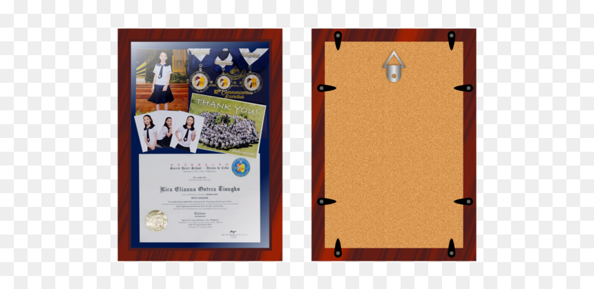 Paper, HD Png Download - graduation frame png