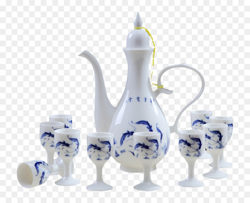 Teapot, HD Png Download - pouring wine png