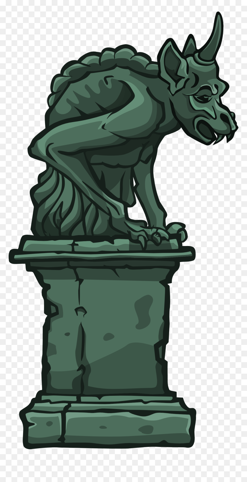Illustration, HD Png Download - statue head png