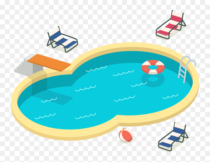 Perth Fence - Pool Clipart Png, Transparent Png - swimming clipart png