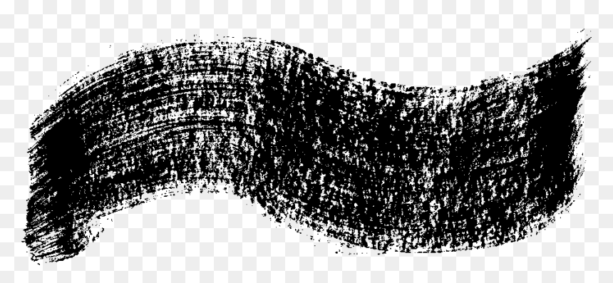 Monochrome, HD Png Download - black smudge png