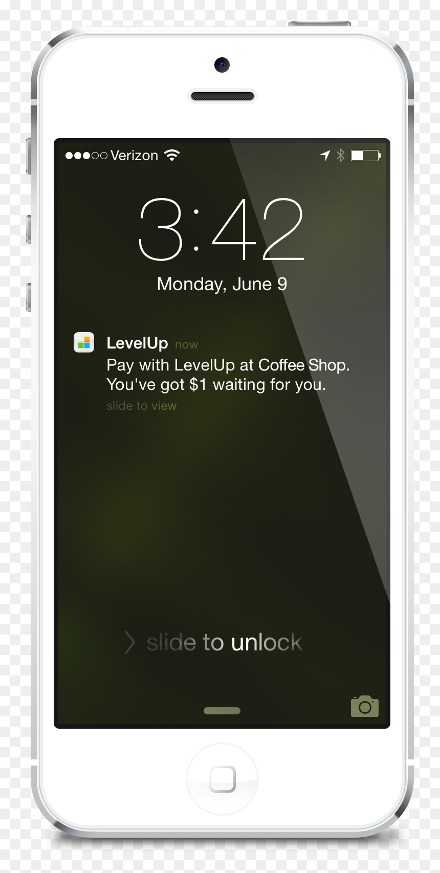 Ibeacon Alert - Smartphone, HD Png Download - slide to unlock png