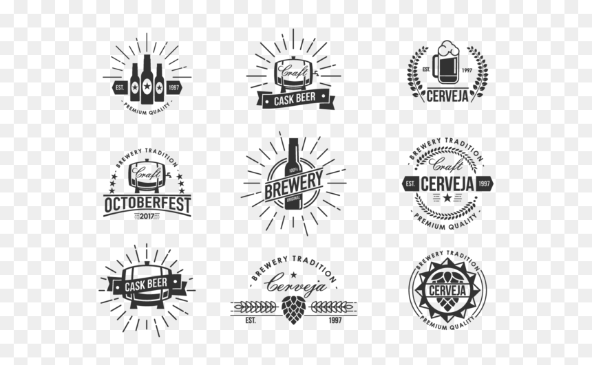 Cerveja Labels Vector - Rotulo De Cerveja Png, Transparent Png - cerveja png